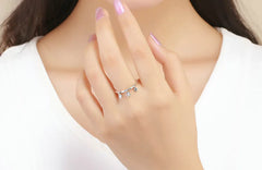 S925 Silver Pet Love Ring for Animal Lovers