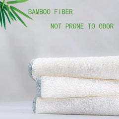 Bamboo Fiber Wipe Cloth Set for Kitchen and Restaurant
