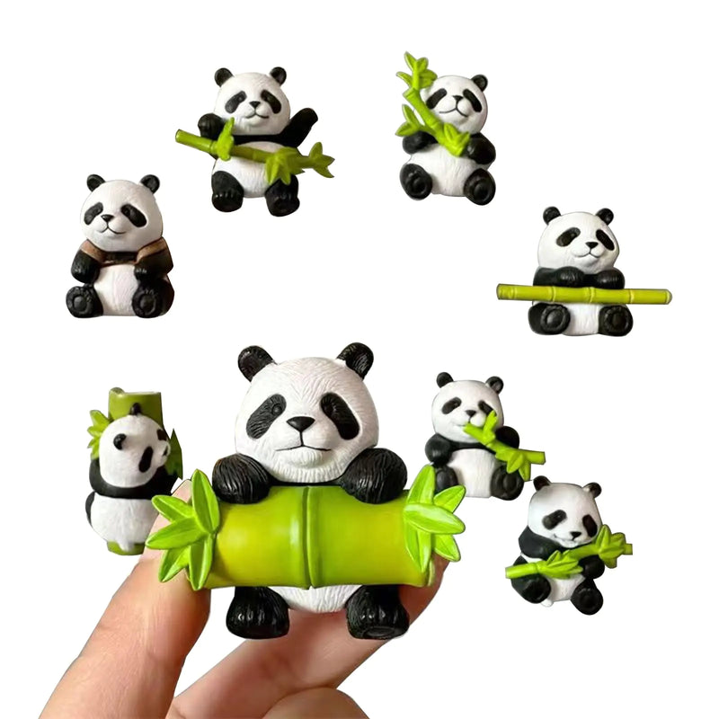 8 PCS Panda Fridge Magnets