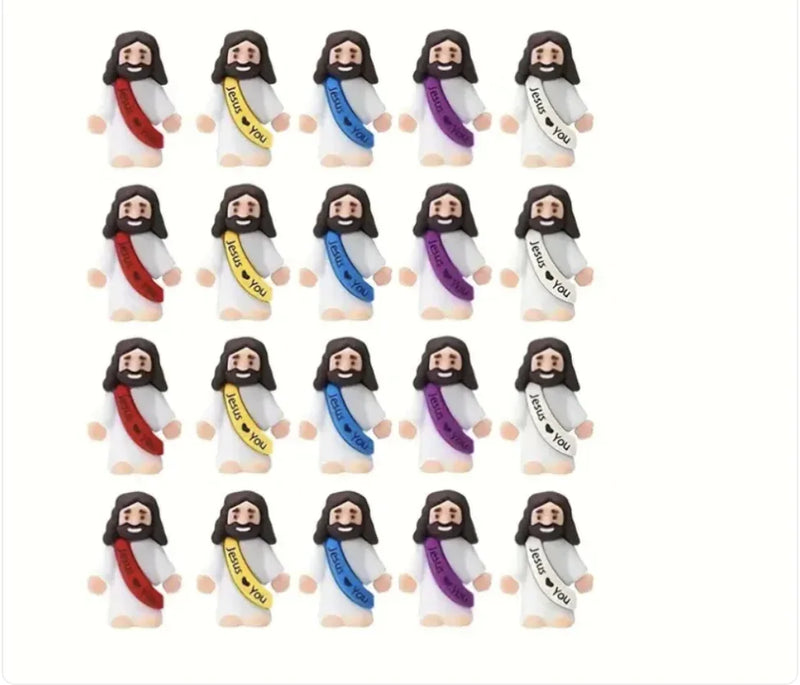Rubber Little Jesus Figurines